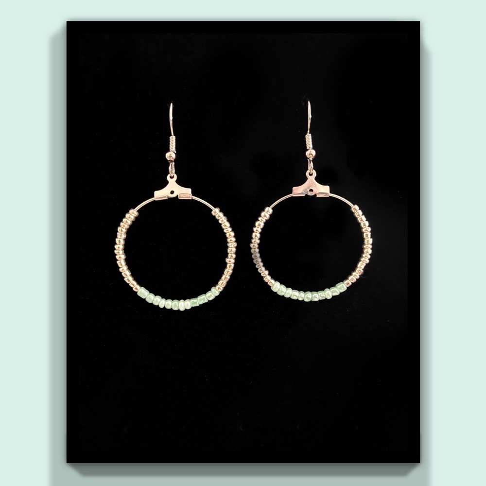 Small Silver Hoop Earrings